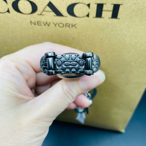 Coach Skateboard Bear Bag Charm Keychain - Picture 4 of 7
